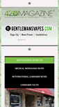 Mobile Screenshot of 420magazine.com